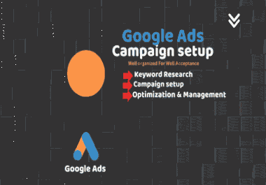 I will set up your google ads Campaign