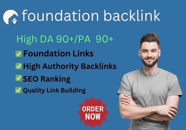 I will create 200+ foundational backlinks of the highest caliber for SEO success.