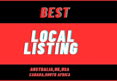 I will list your business in 100 local citations