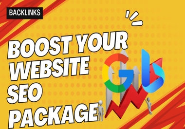 Your Website Powerful All in one SEO Backlinks Package