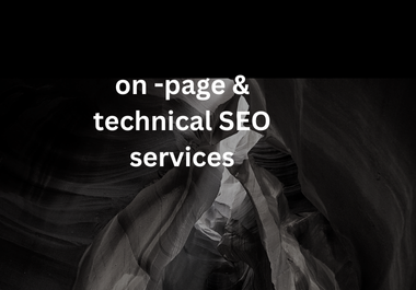 Professional On-Page & Technical SEO Services for Your Website