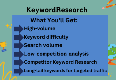 Boost Your Rankings and Drive Targeted Traffic with Expert Keyword Research