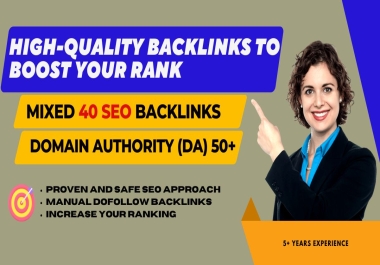 High-Quality Backlinks to Boost Your Rank