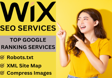 I will do complete wix website SEO services for google ranking