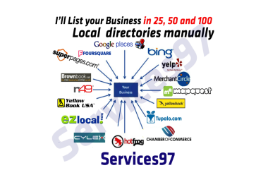 I will build local citations and directory listings upto 100 citations