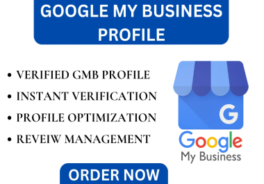 I will do verified gmb profile, instant verification, gmb optimize for local seo