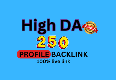 Unlock SEO Success with High DA 100 Profile Backlinks Boost Your Website's Authority and Visibilit