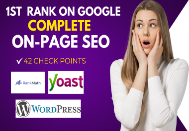 I will do wordpress rankmath on-page SEO optimization