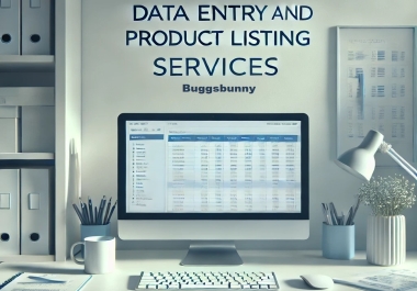 I will do wordpress data entry and product listing jobs