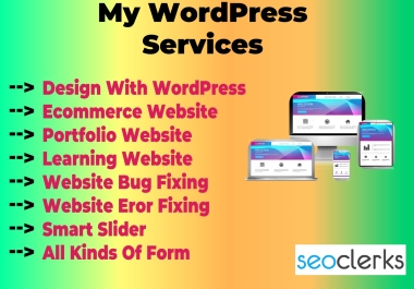 Expert Web Design,  Website Creation & Bug Fixing Services