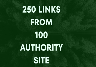 250 Link Building Site,  Domin 45-90+ For your website ranking