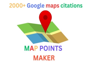 I will create 2000+ Google Maps citations to boost your local SEO and GMB ranking.