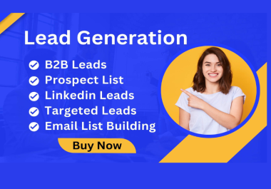 You will get lead generation | targeted Lead generation | lead generation