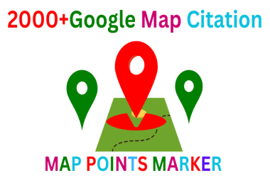 I will do 2000 google maps citations for gmb ranking and local SEO