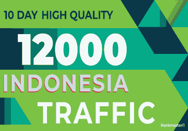  Increase Your Website 12000 Real Indonesia Website Traffic Visitors for 10 Days