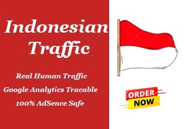 15000+ Indonesian Real Human Traffic To Your Website