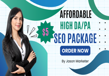 Powerful All In One SEO Package 2024 High DA PA Backlinks - Rank Now