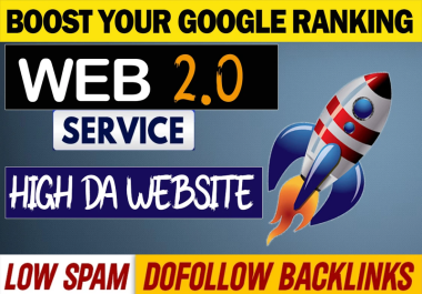 I will provide 120 dofollow web 2.0 backlinks high authority