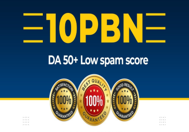 I will offer 50 powerful PBN backlinks