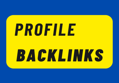 I will provide 120 contextual dofollow profile backlinks white hat link building