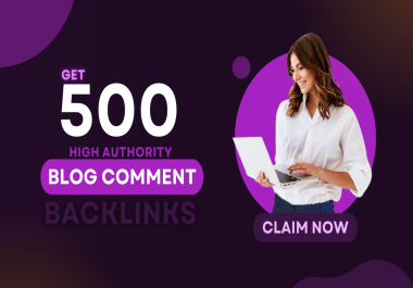 I Will Manually Create 500 High-Quality Do-Follow Backlinks