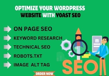 I Will Optimize Your WordPress Website with Yoast SEO for Top Google Rankings