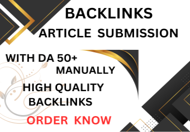 Latest and Manual Backlinks Service To Improve Your Website Ranking