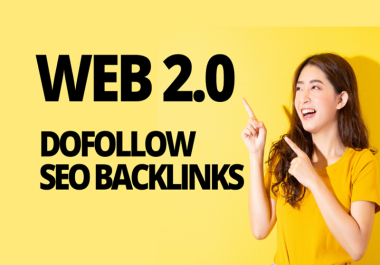 I will provide 100 high-authority web 2.0 backlinks