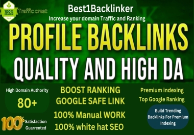 Supercharge Your SEO with Powerful Profile Creation Backlinks with Quick Indexing