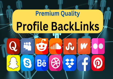 I Will Create 100 High-Authority Profile Backlinks to Boost Your SEO Rankings.