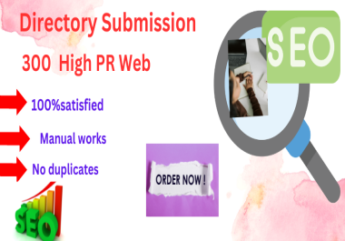 I will create 300 directory submission and business listing links