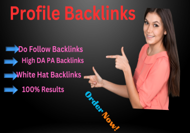 ARE YOU LOOKING FOR High Authority SEO profile backlinks TO GIVE YOUR BUSINESS THE BOOST YOU WANT?