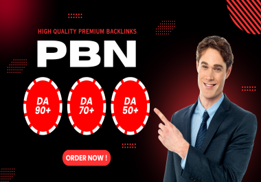 RANK YOUR SITE ON 1ST PAGE OF GOOGLE BY 100 HIGH QUALITY PBN'S DA 50+