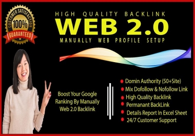 I will boost your Website on google with 20 Web2.0 DA50+ with Manual work