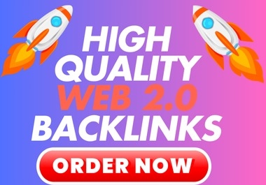 I will Build Your website with 100+ WEB 2.0 power full backlinks.