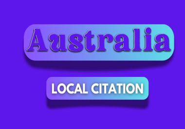 You will Get top 100 USA,  Australia,  Canada,  UK local citations for Local Seo and GMB Listing