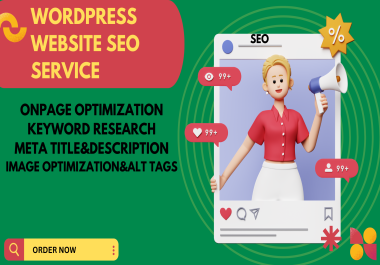 Expert Wordpress seo Optimization:Improve Visibility &Traffic