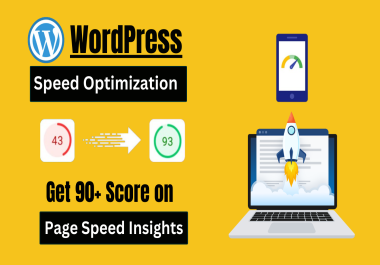 Wordpress Website Page Speed Optimization in 24 Hours