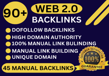 45 High Authority Web 2.0 Manual Dofollw BACKLINKS