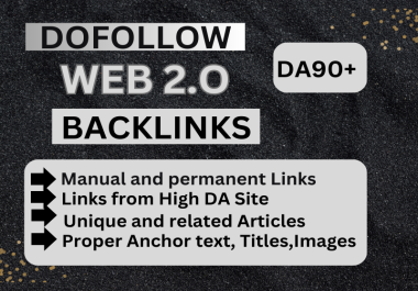 I will manual web 2.0 backlinks to boost your website