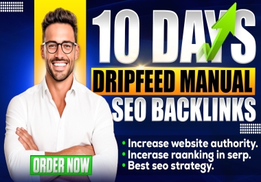 SKYRocket Your Website with 10 Days Dripfeed 500 Dofollow SEO Backlinks