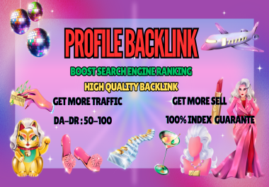 I Will Build 120 High DA DR SEO Profile Backlink Manually