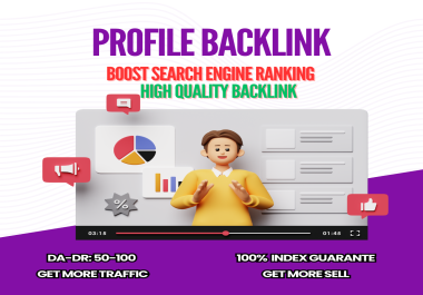 I Will Build 120 High DA DR SEO Profile Backlink Manually