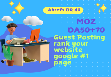 Boost Your SEO Pure Niche 3 Guest Posts or Link Insertions on Real DA 60+