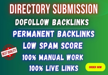 I Will Do 300+ High Quality Directory Submissions Do Follow SEO Backlinks