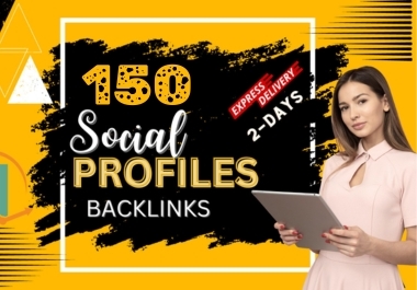 Boost Business with Manual HQ 150 Profile Backlinks in 2 days