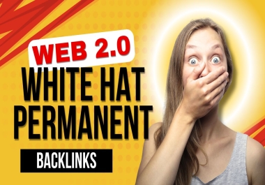 You will get 200 Web 2.0 White Hat Permanent Backlinks