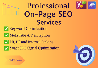 I Will Do Complete On-Page SEO Optimization to Boost Your Website's Ranking.