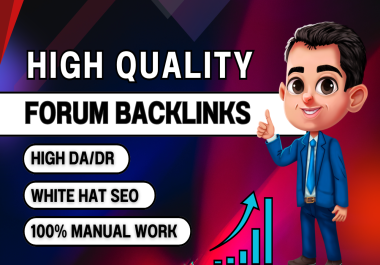 Boost Your Website Traffic With High Quality SEO Forum Backlinks 