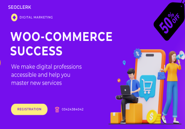 Designee a WordPress Ecommerce website with woo commerce